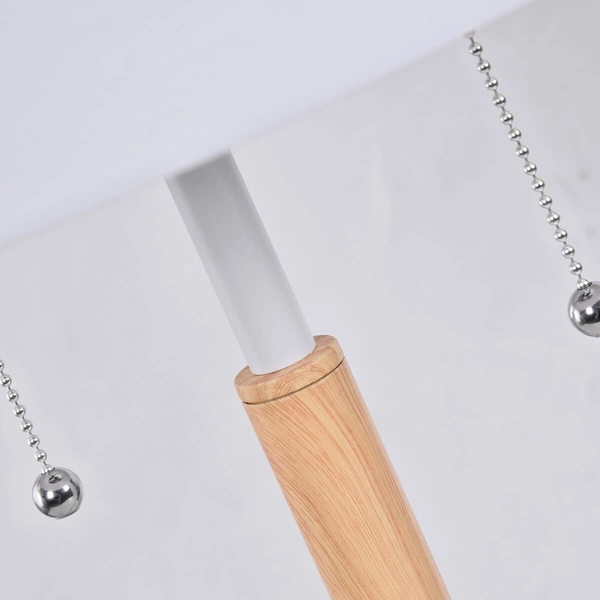 Stojąca lampa podłogowa Fogo LP-0304/2F WH Light Prestige do salonu biała