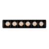 Sufitowa lampa magnetyczna do salonu 1252 LED 6W 3000K do szyn czarna