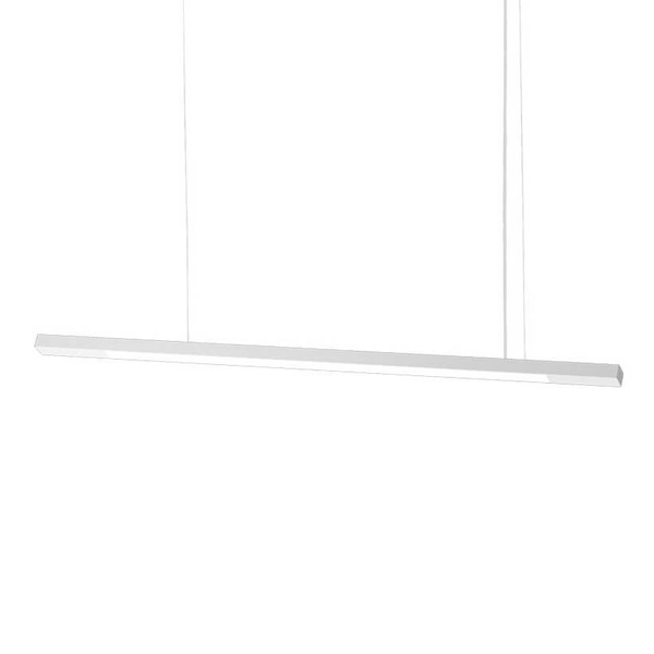 LAMPA wisząca HAKODA 1953 Shilo metalowa OPRAWA zwis LED 16W 3000K listwa biała