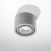 Betonowy downlight sufitowy SL.0881 okrągły do przedpokoju