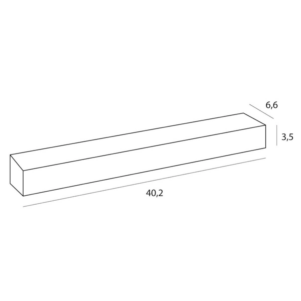 Jadalniana lampa sufitowa X-LINE C0255 Maxlight LED 20W 3000K listwa biały czarny