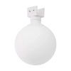 2-fazowa lampa sufitowa do szyn SAMI AZ7223 biała LED 7W 3000K IP65 kulista