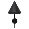 Ścienna lampa do czytania CONO 10041 stożkowa czarny