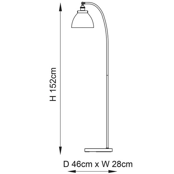Szklana lampa podłogowa Hansen 77862 do salonu miedziany przezroczysty