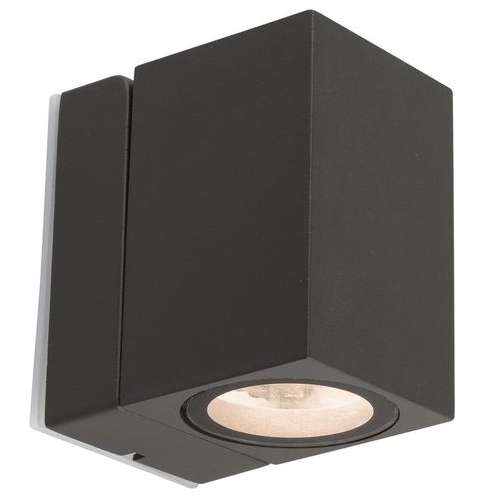 Ogrodowa LAMPA ścienna PRIMM 9551 Nowodvorski zewnętrzna OPRAWA metalowy reflektorek IP54 grafitowa