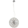 Kryształowa LAMPA wisząca BOLID 108101 Markslojd metalowa OPRAWA crystal glamour ZWIS kula chrom przezroczysta