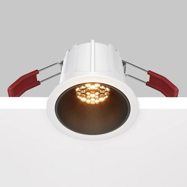 Oprawa sufitowa Alfa DL043-01-10W2.7K-RD-WB-DE LED 10W 2700K biała czarna
