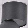 Nowoczesna tuba do holu ASTRA 314055 downlight regulowany czarny