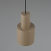 Lampa zwisająca ELIOR DL141319400 Trio regulowana wysokość szary