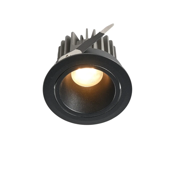 Łazienkowe oczko podtynkowe Pik RL0106-CCT-BK LED 8W 3000-4000K IP54 czarne