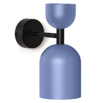 Kinkiet naścienny nad łóżko Supuru SUK19020 niebieski czarny