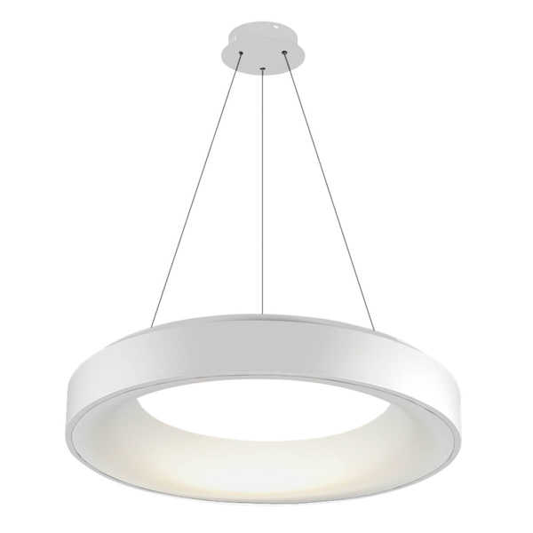 Wisząca lampa Sovana AZ3436 LED 40W 2700-6500K ściemniana do sypialni biała