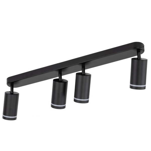 Sufitowa lampa do sypialni Jet 6916 sople z regulacją czarna