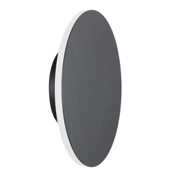 Kinkiet ścienny nowoczesny NYX ST-8293W/20 czarny metalowy LED 9W 3000K 20cm na korytarz