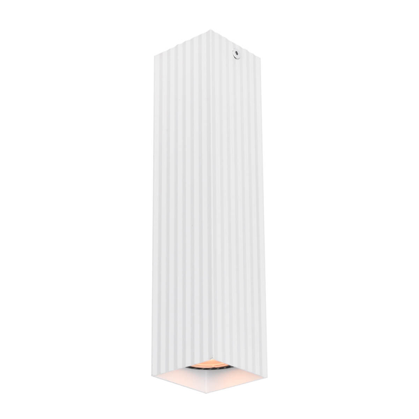 Nasufitowa lampa Tecno CLN-37492-L-WH Italux do gabinetu sopel biała
