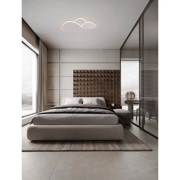 Lampa sufitowa ściemnialna ALONTRA LE45499 LED 31W 3200K biała