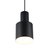 Wisząca lampa ELIOR DL132319400 Trio walec tubka do kuchni czarna
