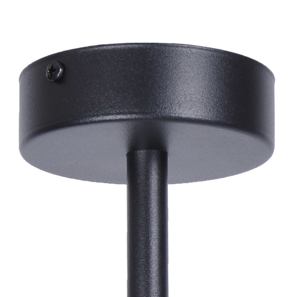Nowoczesna lampa wisząca VUELTA K-4736 molekularny zwis czarny
