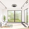 Wentylator sufitowy z pilotem KENYA 325808 LED 48W 3000-6500K czarny