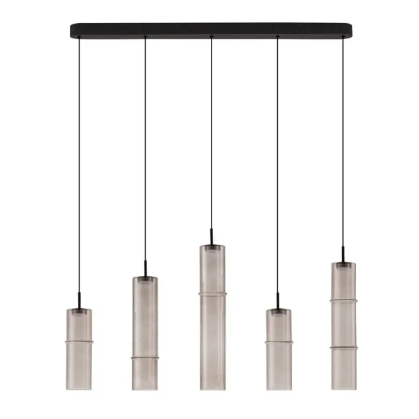 Eleganckie zwisające tubki SARTANO LE45165 LED 18W 3000K mokka