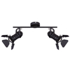 Regulowana lampa sufitowa retro EGON 54650-2B czarny
