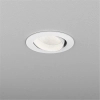 Wpustowa lampa sufitowa HOLLOW białe oczko LED 6W 3000K IP44 38058-M930-WW-00-13