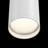 Sufitowa LAMPA spot FOCUS S C052CL-01W Maytoni metalowa OPRAWA plafon tuba biała