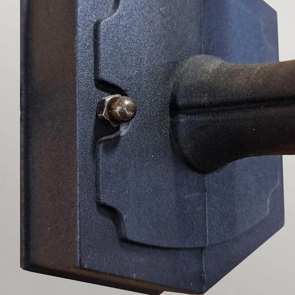 Latarnia naścienna do ogrodu Chapel CPM1-BLACK Elstead klasyczna czarna