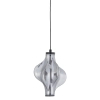 Lampa wisząca do sypialni Elva 18213 LED 8W 3000K nad stół czarny grafitowy