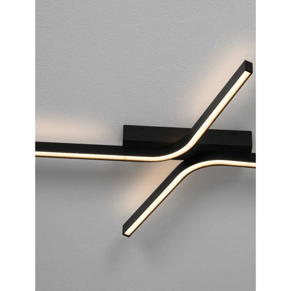 Lampa sufitowa MALERTA LE45419 LED 41W 4000K ściemnialna czarna