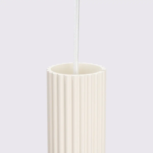 Skandynawska lampa wisząca KARBON SL.1595 potrójna beżowa