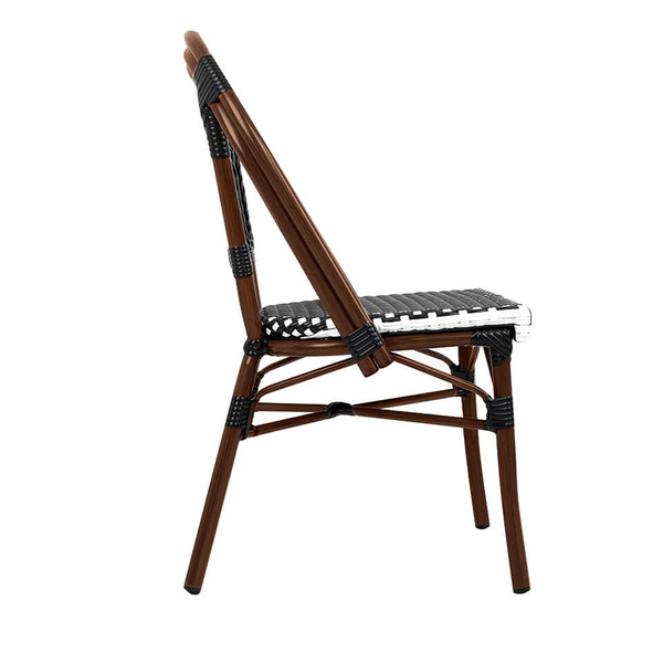 Ogrodowe krzesło Cafe Paris KH1501100219 King Home rattan brązowe