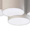 Ekologiczna lampa sufitowa Mona 6592 TK Lighting tuby do salonu szare