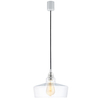 LAMPA wisząca LONGIS III 10142109 Kaspa szklana OPRAWA loftowy ZWIS przezroczysty