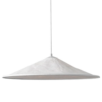 Wisząca lampa kapelusz Hill 2420073001 japandi biały