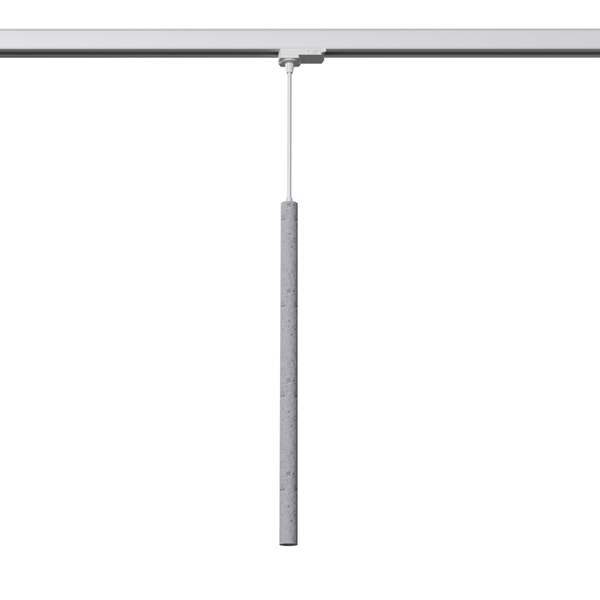 Betonowa lampa wisząca do systemu 3-fazowego PASTELO MYL.00146 szara biała