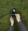 Reflektor czarny spot Garden do ogrodu LED 3W 3000K z regulacją