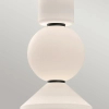 Nowoczesna zwisająca lampa Bijou ALM-BIJOU-P3-MB LED 20W 3000K czarny
