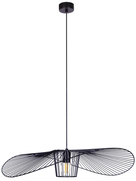 Lampa wisząca Kapelusz KP-21 Mini nad stół druciany czarny