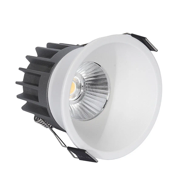Ledowa lamps sufitowa wpust 1385 LED 6W 3000K do łazienki IP44 biała