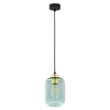 Industrialna lampa wisząca do salonu Marco 6696 TK Lighting szklana zielona