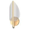 Ścienna lampa art. deco Floriana QN-FLORIANA-1W-NBR 9W 2918K mosiądz