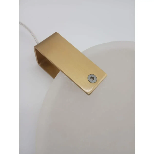 Marmurowa lampa wisząca Marble ST-8950-24 Step LED 20W 3500K koło złota