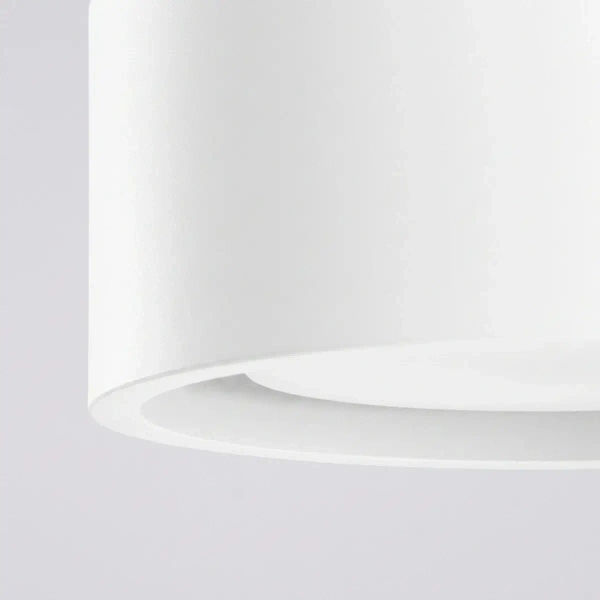 Biała tuba sufitowa MODO SL.2434 1xGx53 minimalistyczna lampa