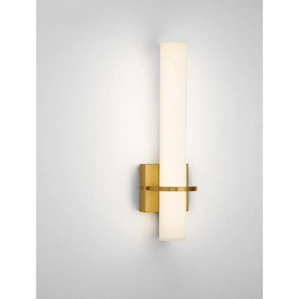 Ścienna lampa do łazienki DELONZA LE45685 LED 15W 4000K IP44 złota biała