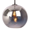 LAMPA wisząca CGMIRRORSILVER30 COPEL loftowa OPRAWA okrągły ZWIS kula ball srebrna czarna