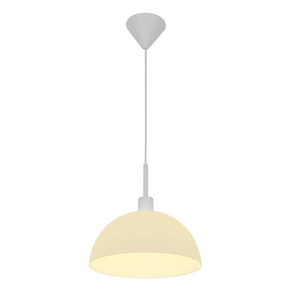 Wisząca lampa kopułowa nad stół Ellen 2312003001 do jadalni biały
