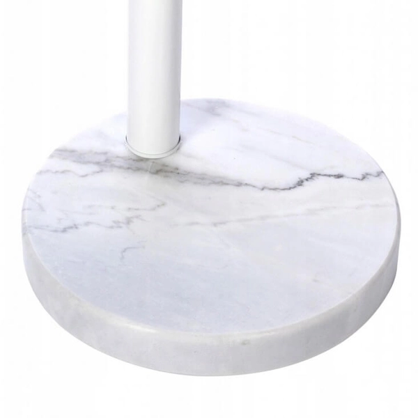 Podłogowa lampa do salonu PALP AZ2622 Azzardo wielopunktowa biały