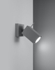 Kinkiet LAMPA ścienna SL.0455 metalowa OPRAWA regulowany reflektorek szary