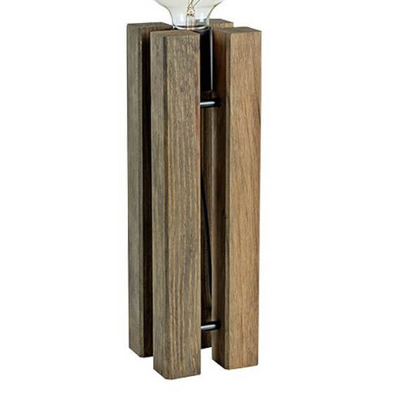 Lampka nocna na stolik Lodge 108758 Markslojd włącznik drewniany